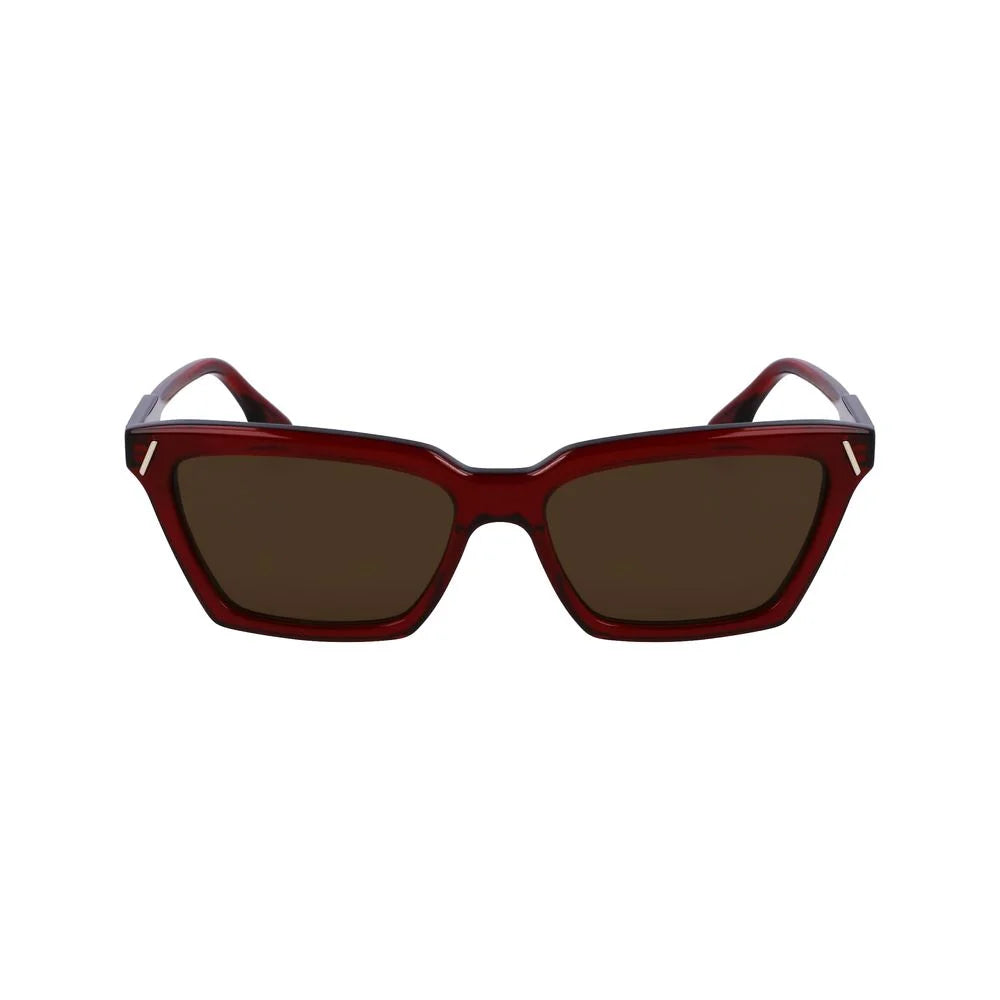 Victoria Beckham Red Acetate Sunglasses