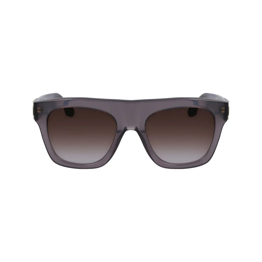 Victoria Beckham White Acetate Sunglasses