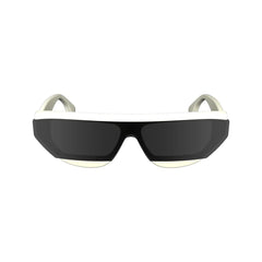 Victoria Beckham White Acetate Sunglasses