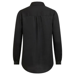 Vila Clothes Black Polyester Blouse