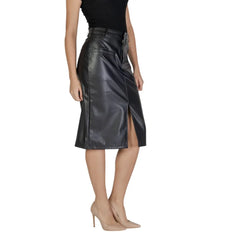 Vila Clothes Black Polyester Long - IT40|S