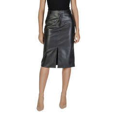 Vila Clothes Black Polyester Long - IT40|S