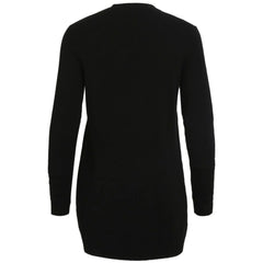 Vila Clothes Black Viscose Cardigan - IT40|S