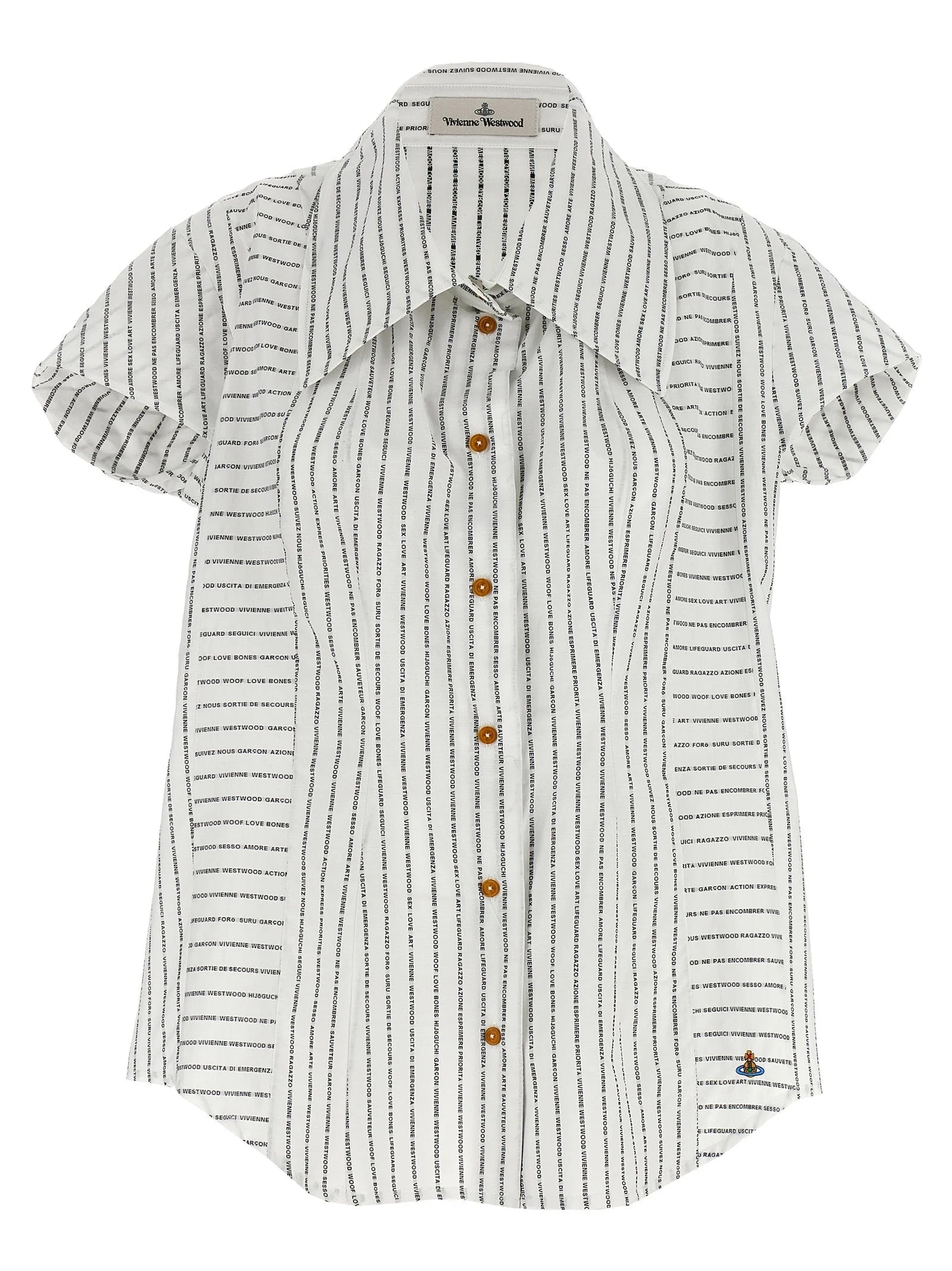 Vivienne Westwood Bicolor Cotton Blouse - IT40