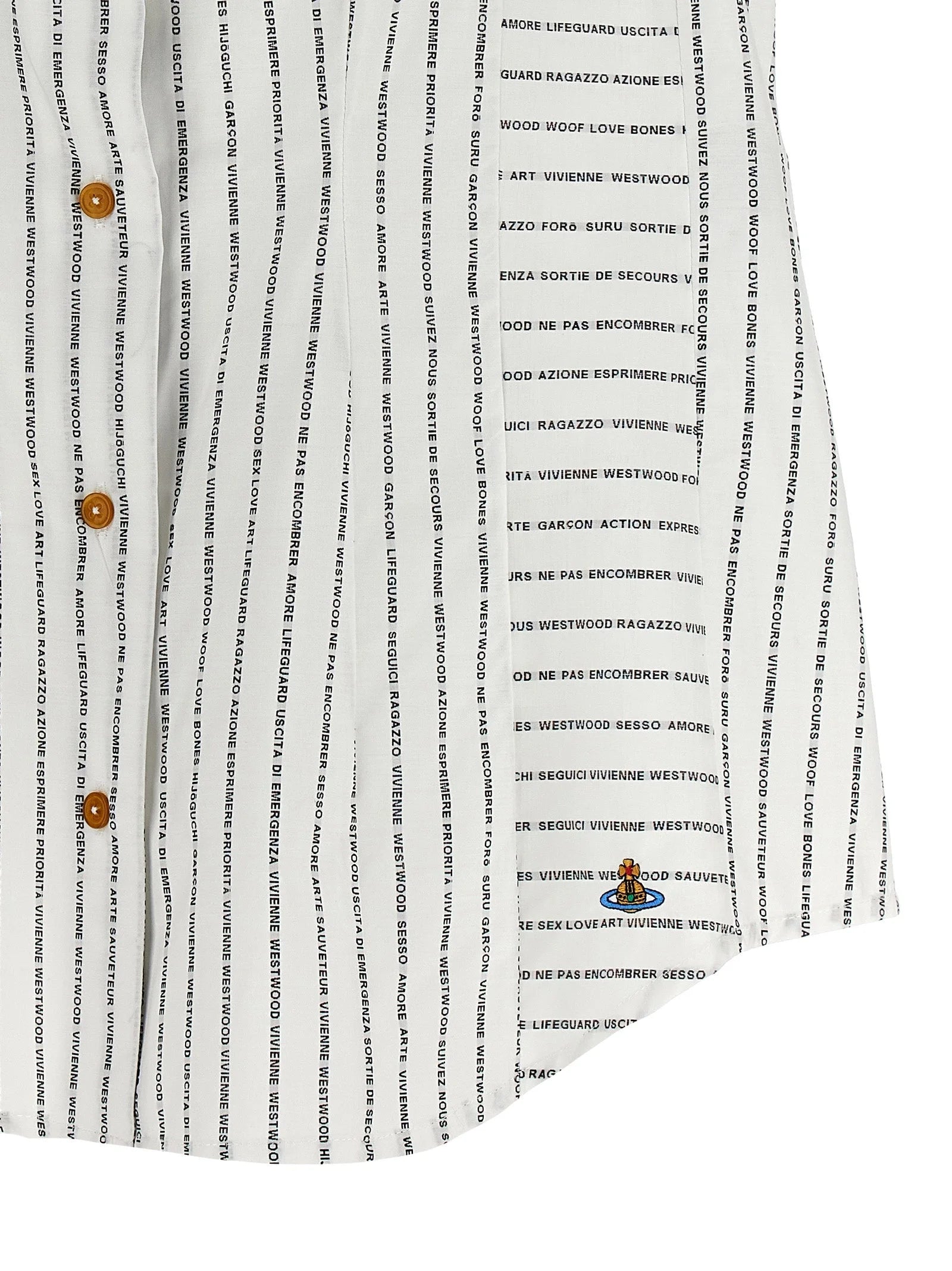Vivienne Westwood Bicolor Cotton Blouse - IT40