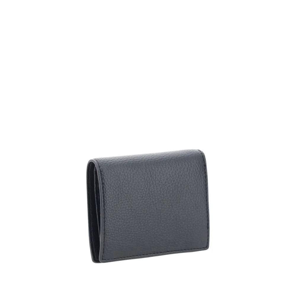 Vivienne Westwood Black Calf Leather Bos Taurus Wallet