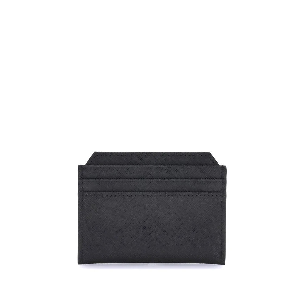 Vivienne Westwood Black Calf Leather Bos Taurus Wallet