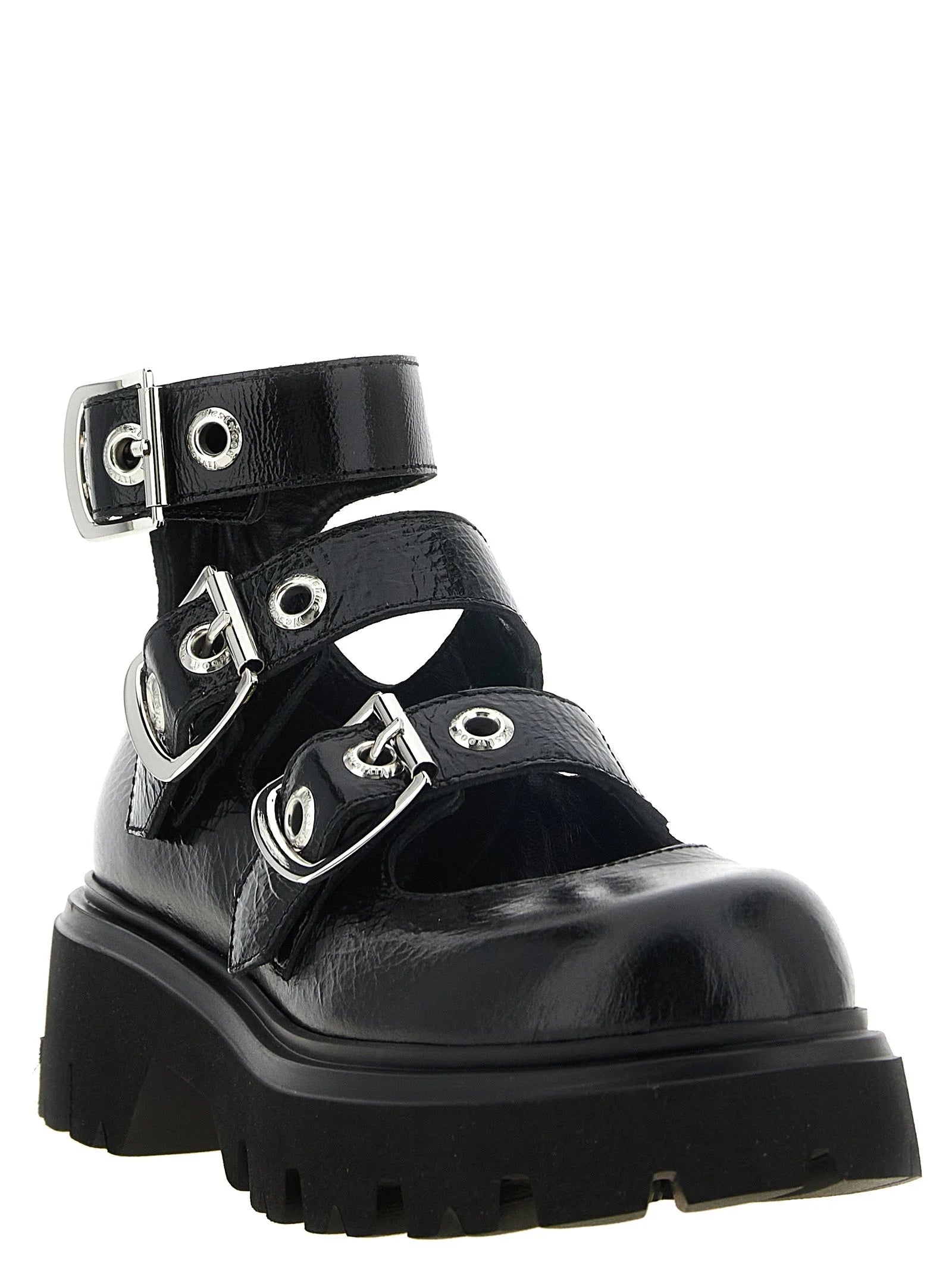 Vivienne Westwood Black Calfskin Ballet Flats - EU37/US7