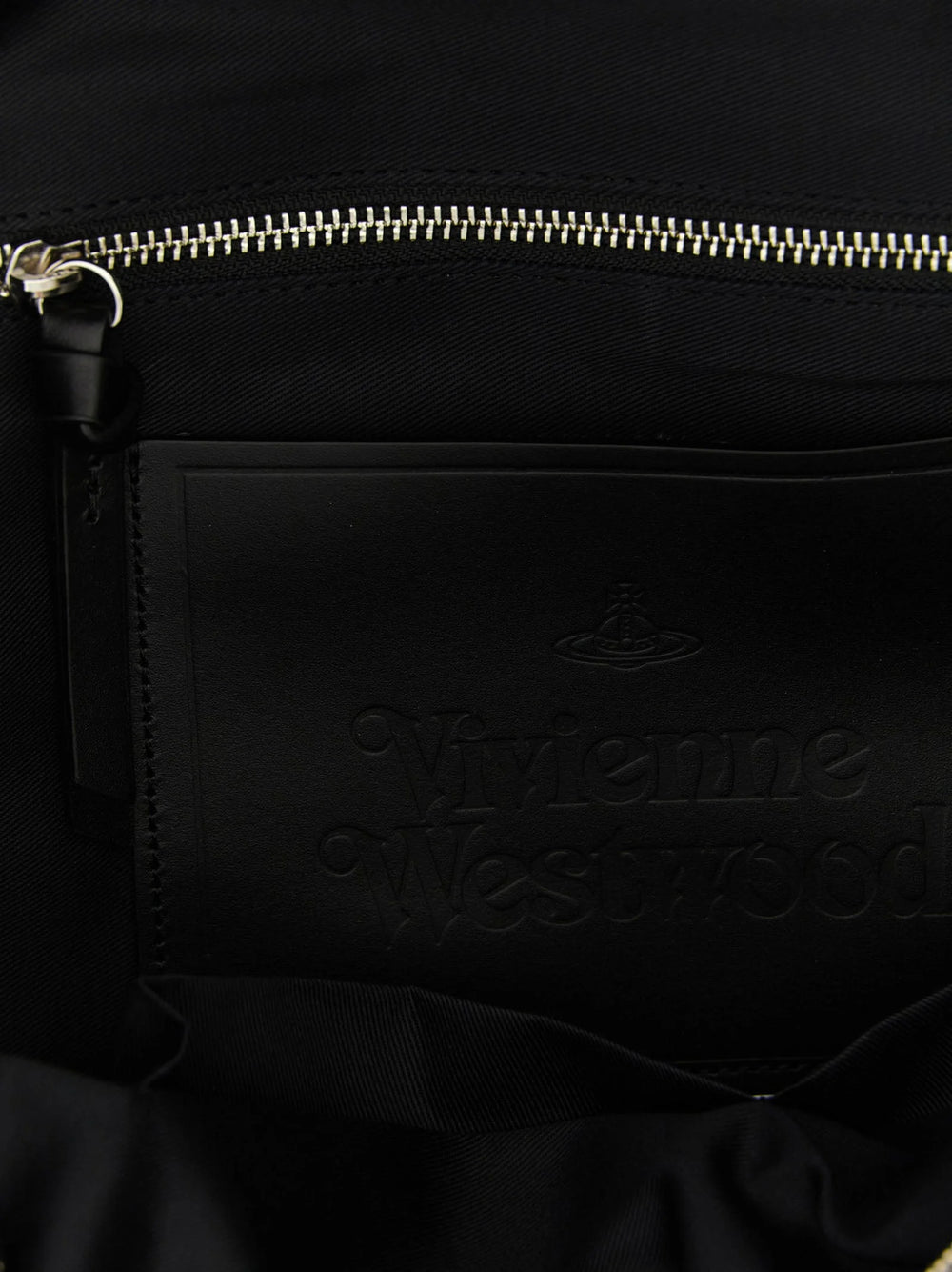 Vivienne Westwood Black Cotton Backpack