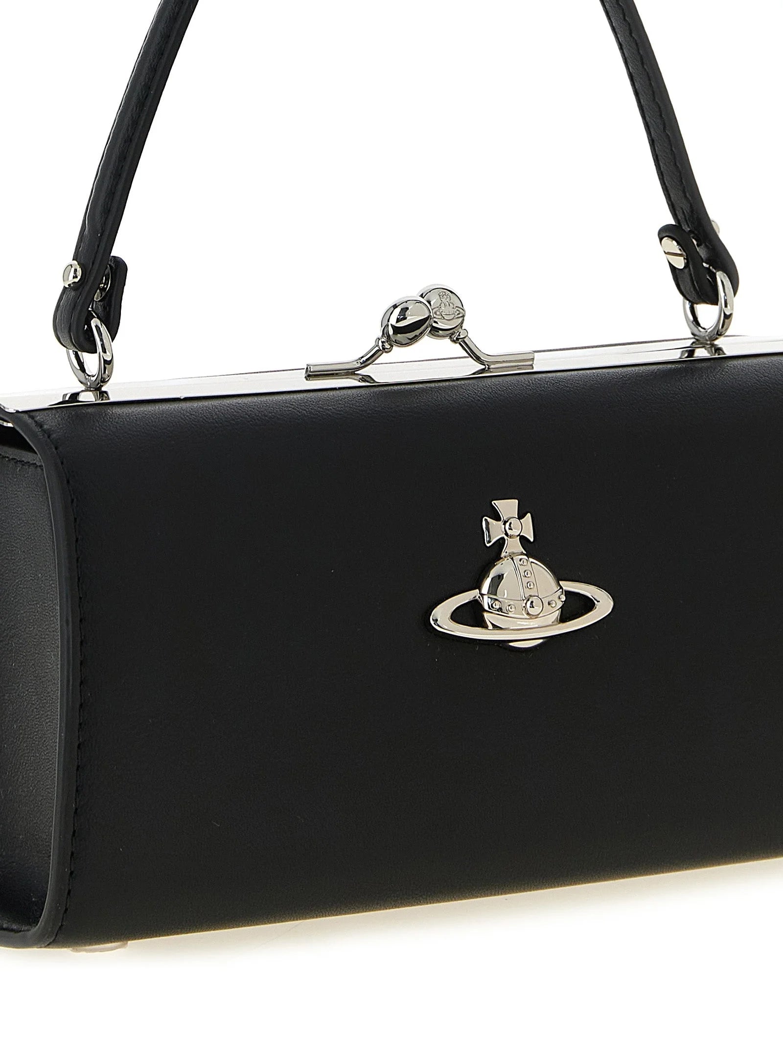 Vivienne Westwood Black Polyester Handbag