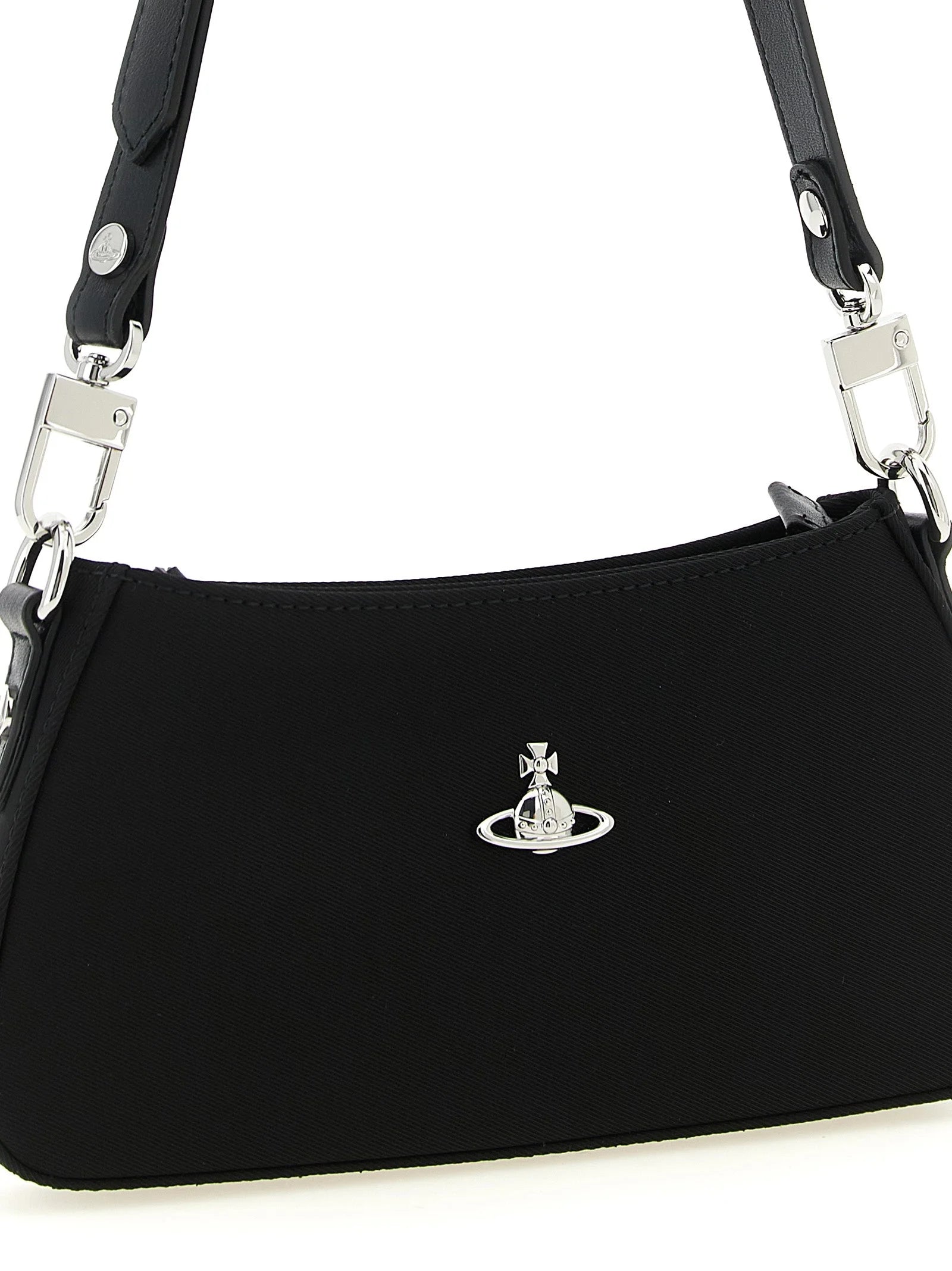 Vivienne Westwood Black Polyester Shoulder Bag
