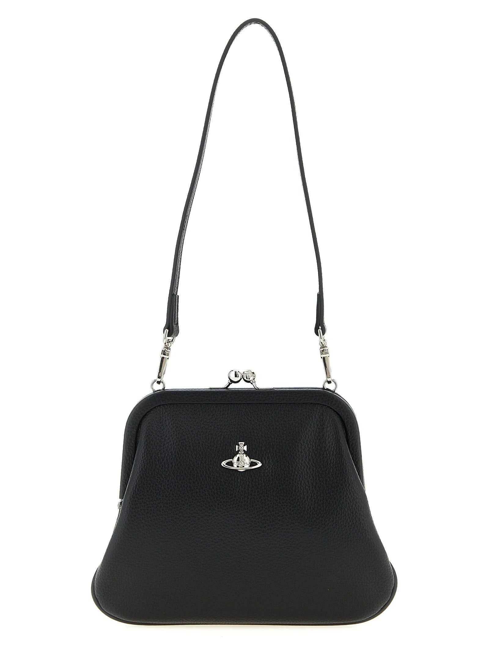 Vivienne Westwood Black Polyethylene Clutch Bag