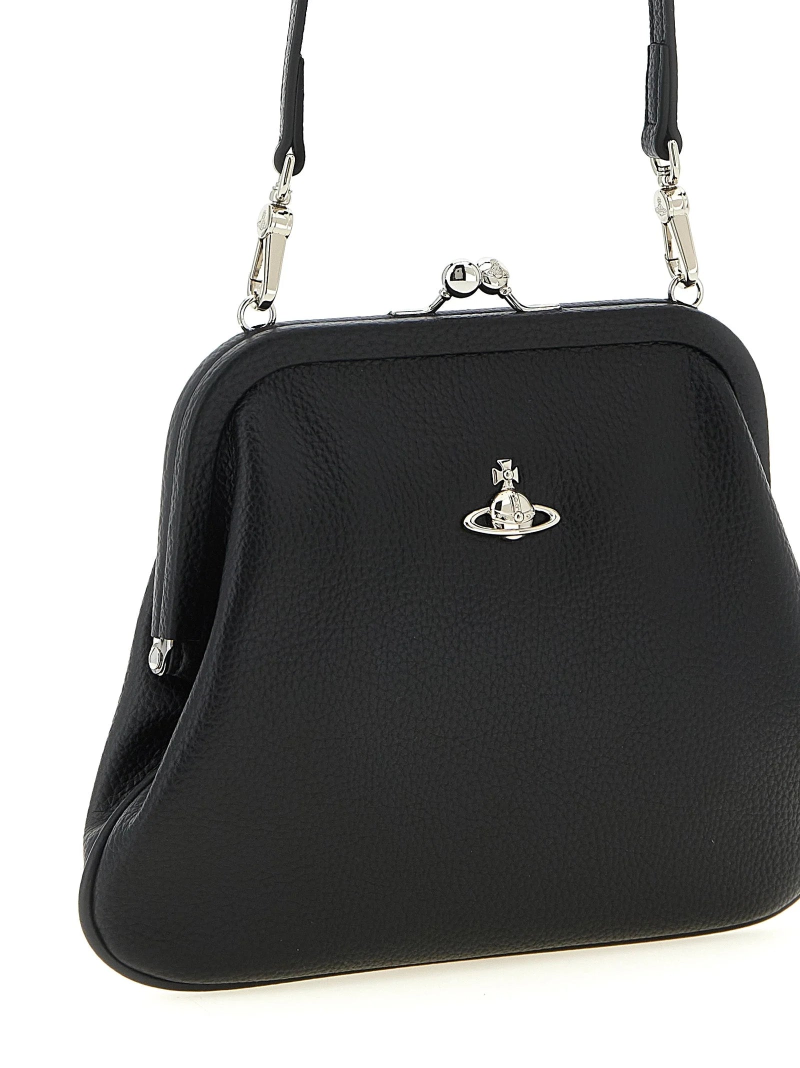 Vivienne Westwood Black Polyethylene Clutch Bag