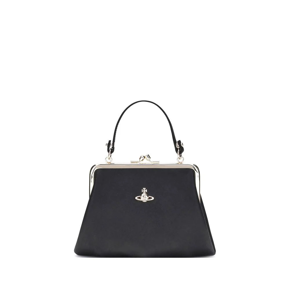 Vivienne Westwood Black Polyethylene Handbag