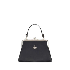 Vivienne Westwood Black Polyethylene Handbag