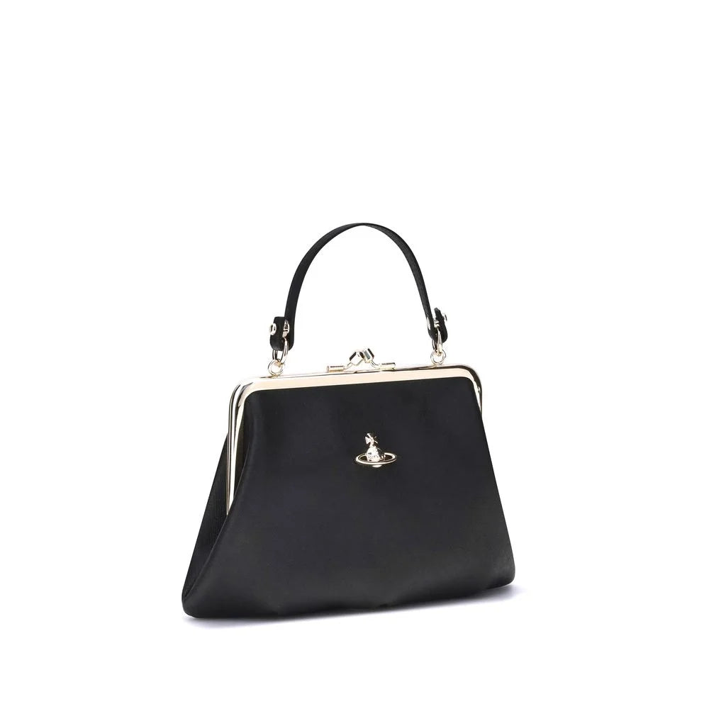 Vivienne Westwood Black Polyethylene Handbag