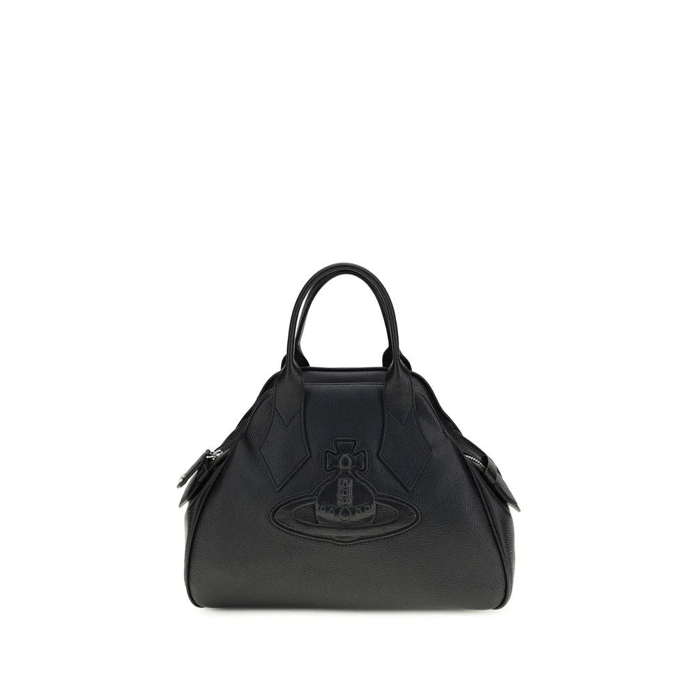 תיק כתף שחור מ-Polyurethane של Vivienne Westwood