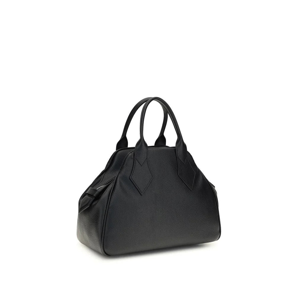 תיק כתף שחור מ-Polyurethane של Vivienne Westwood