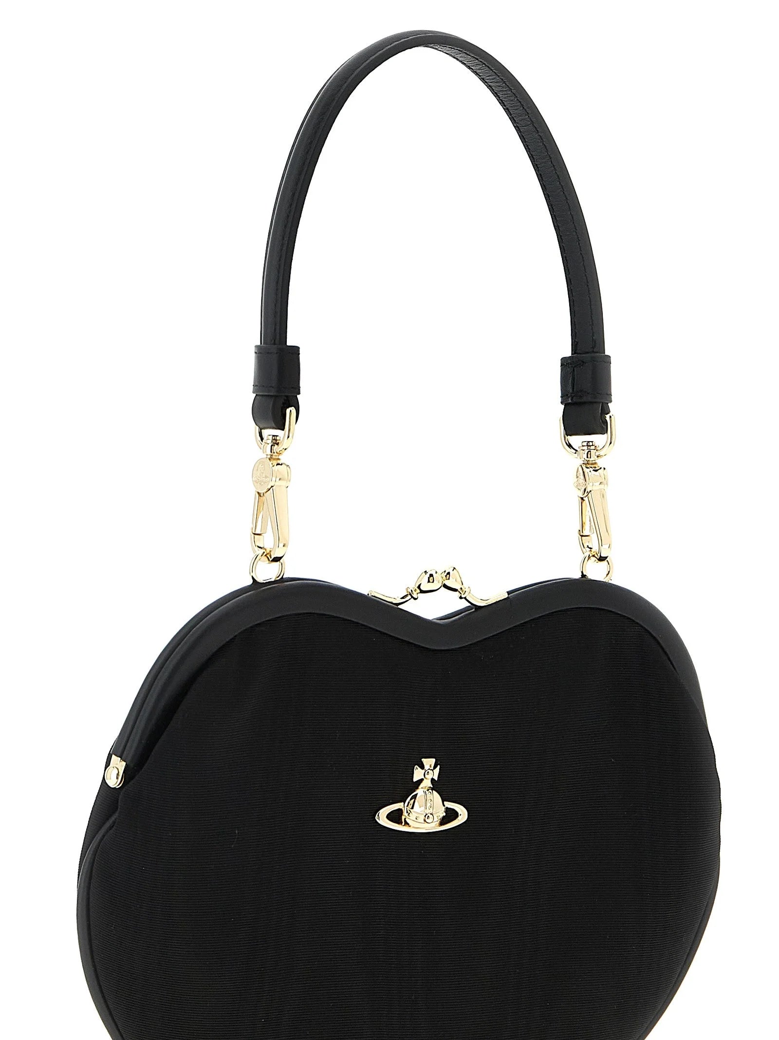 Vivienne Westwood Black Viscose Handbag