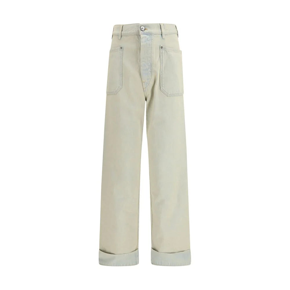 Vivienne Westwood Blue Cotton Jeans Denim