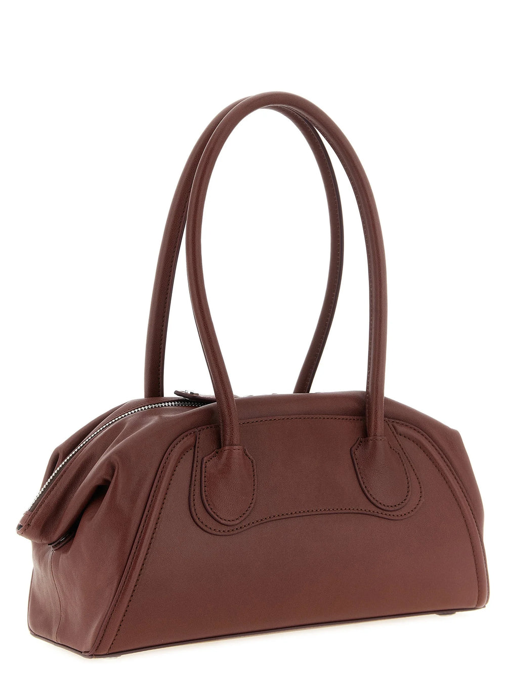 Vivienne Westwood Brown Calfskin Shoulder Bag