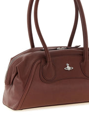 Vivienne Westwood Brown Calfskin Shoulder Bag