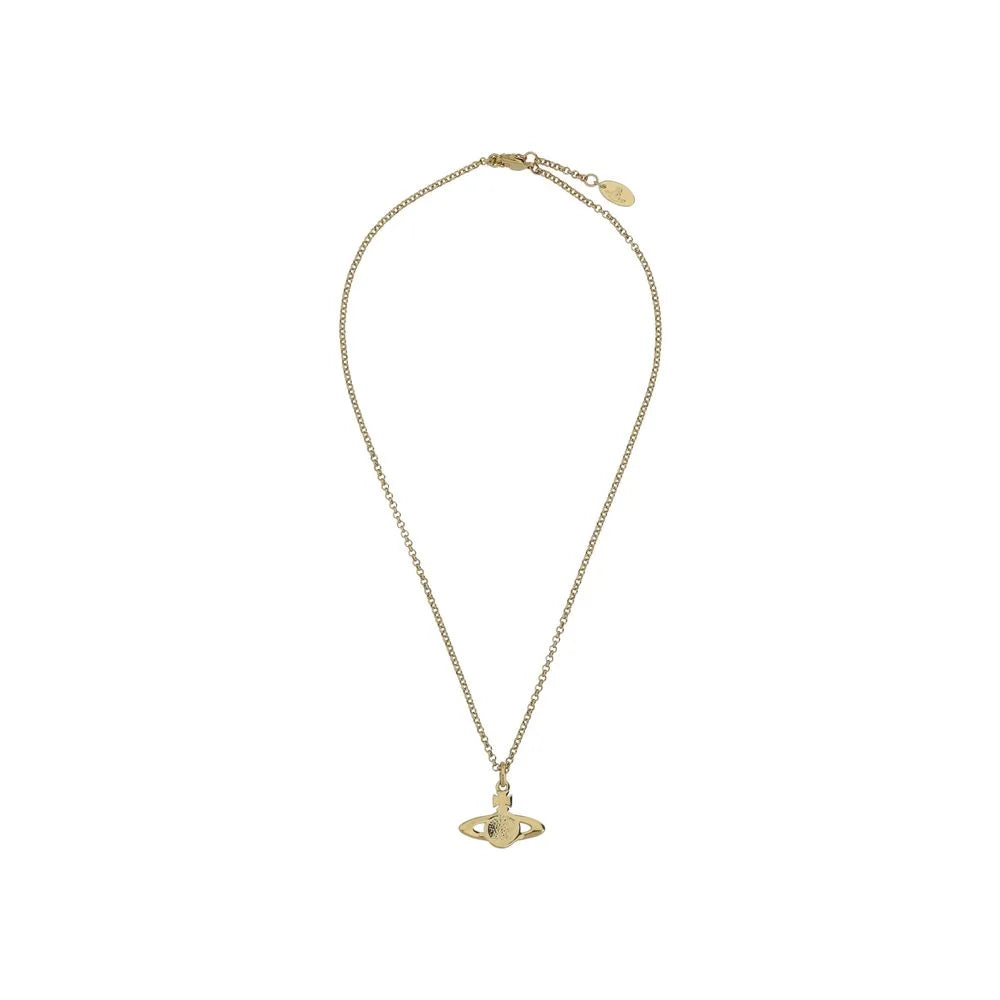 Vivienne Westwood Gold Brass Necklace - One Size