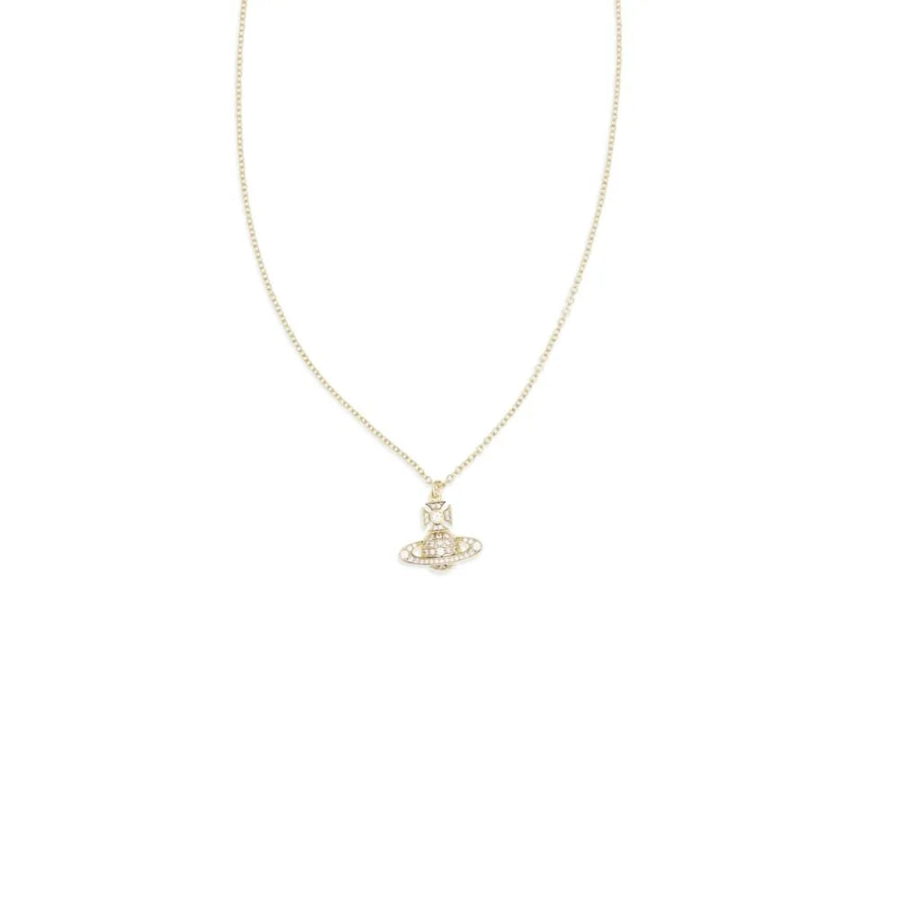 Vivienne Westwood Gold Metal Necklace - One Size