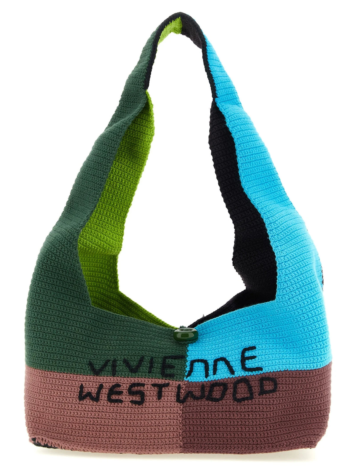 Vivienne Westwood Multicolor Cotton Shoulder Bag