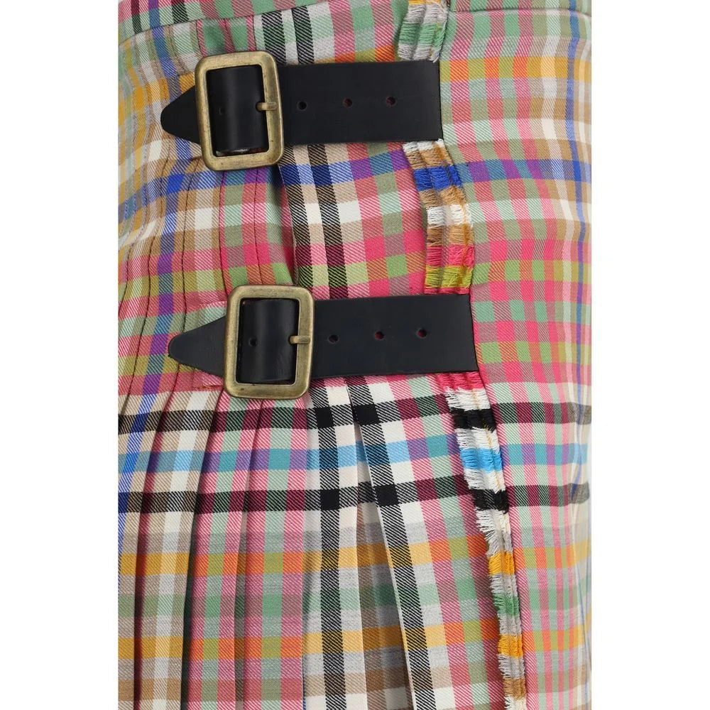 Vivienne Westwood Multicolor Wool Oves Aries Mini Skirt - IT38 | S
