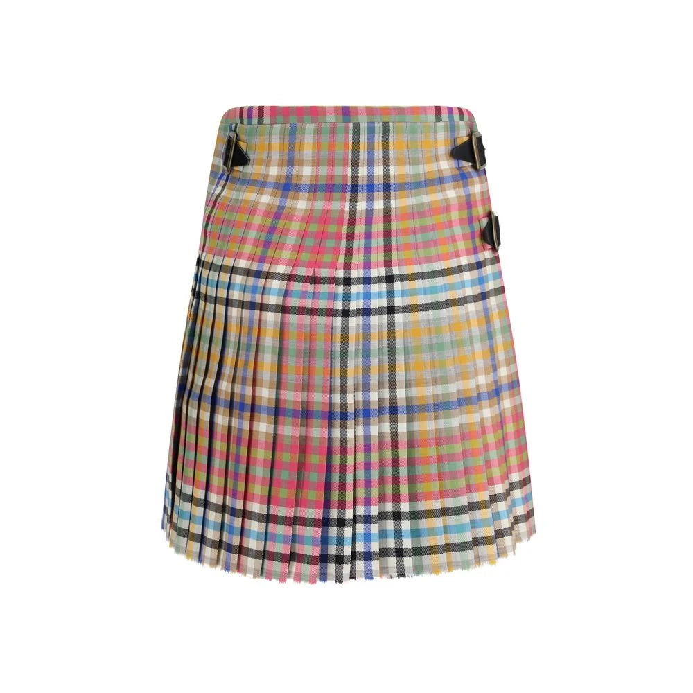 Vivienne Westwood Multicolor Wool Oves Aries Mini Skirt - IT38 | S