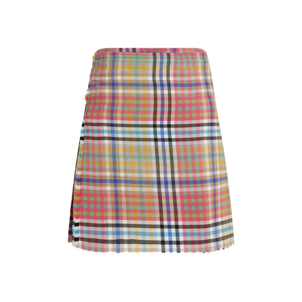 Vivienne Westwood Multicolor Wool Oves Aries Mini Skirt - IT38 | S