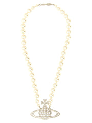 Vivienne Westwood Silver Brass Necklace - One Size