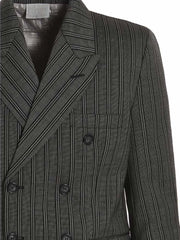 VTMNTS Black Virgin Wool Blazer - L