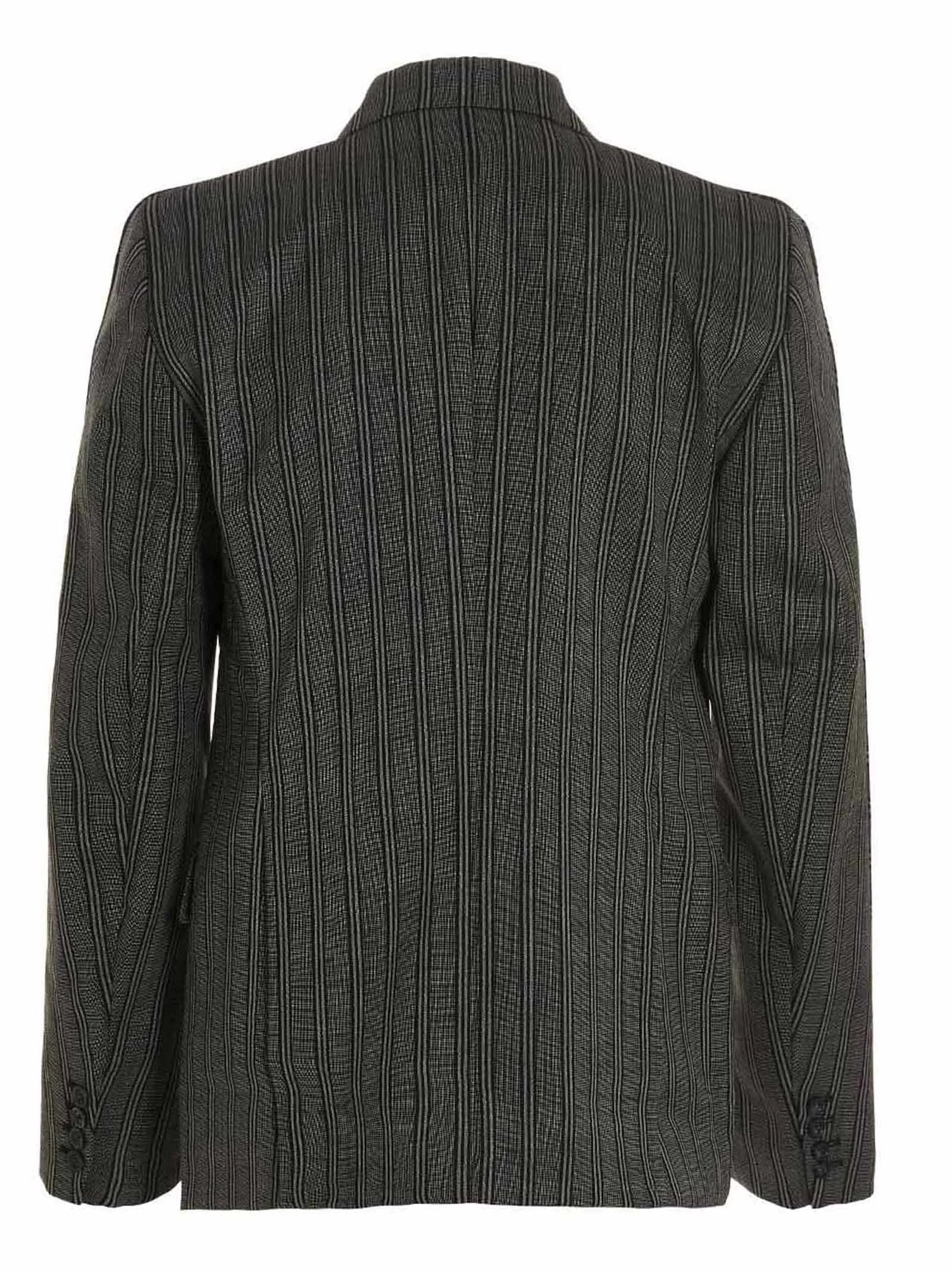 VTMNTS Black Virgin Wool Blazer - L