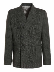 VTMNTS Black Virgin Wool Blazer - L