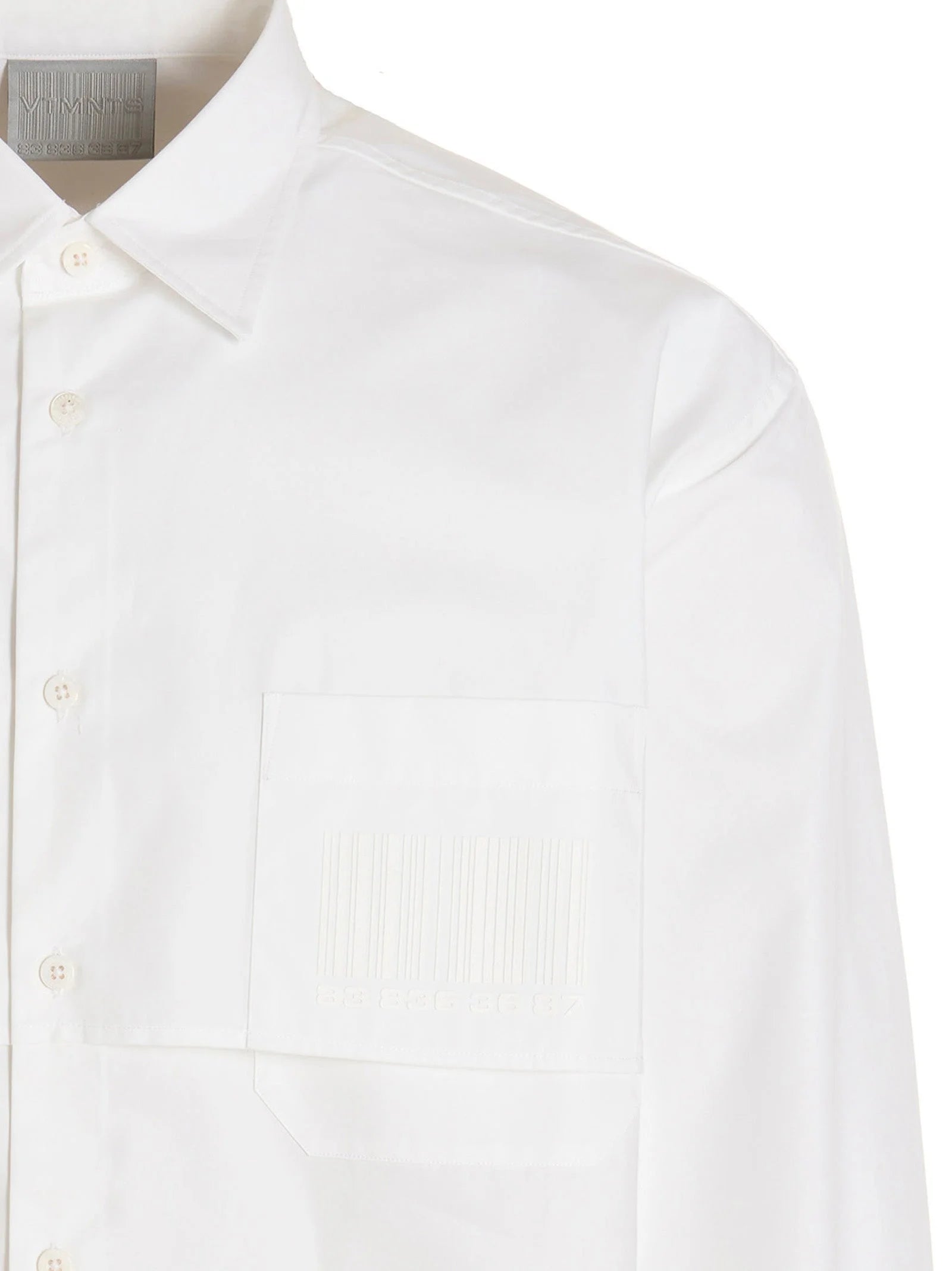 VTMNTS White Cotton Blouse - S