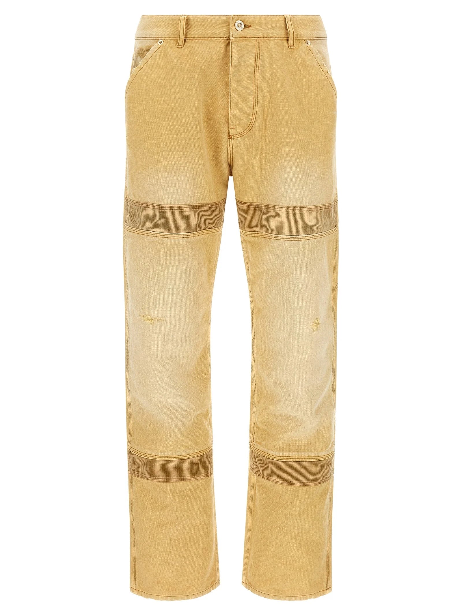 WALES BONNER Beige Cotton Casual Pants - W32