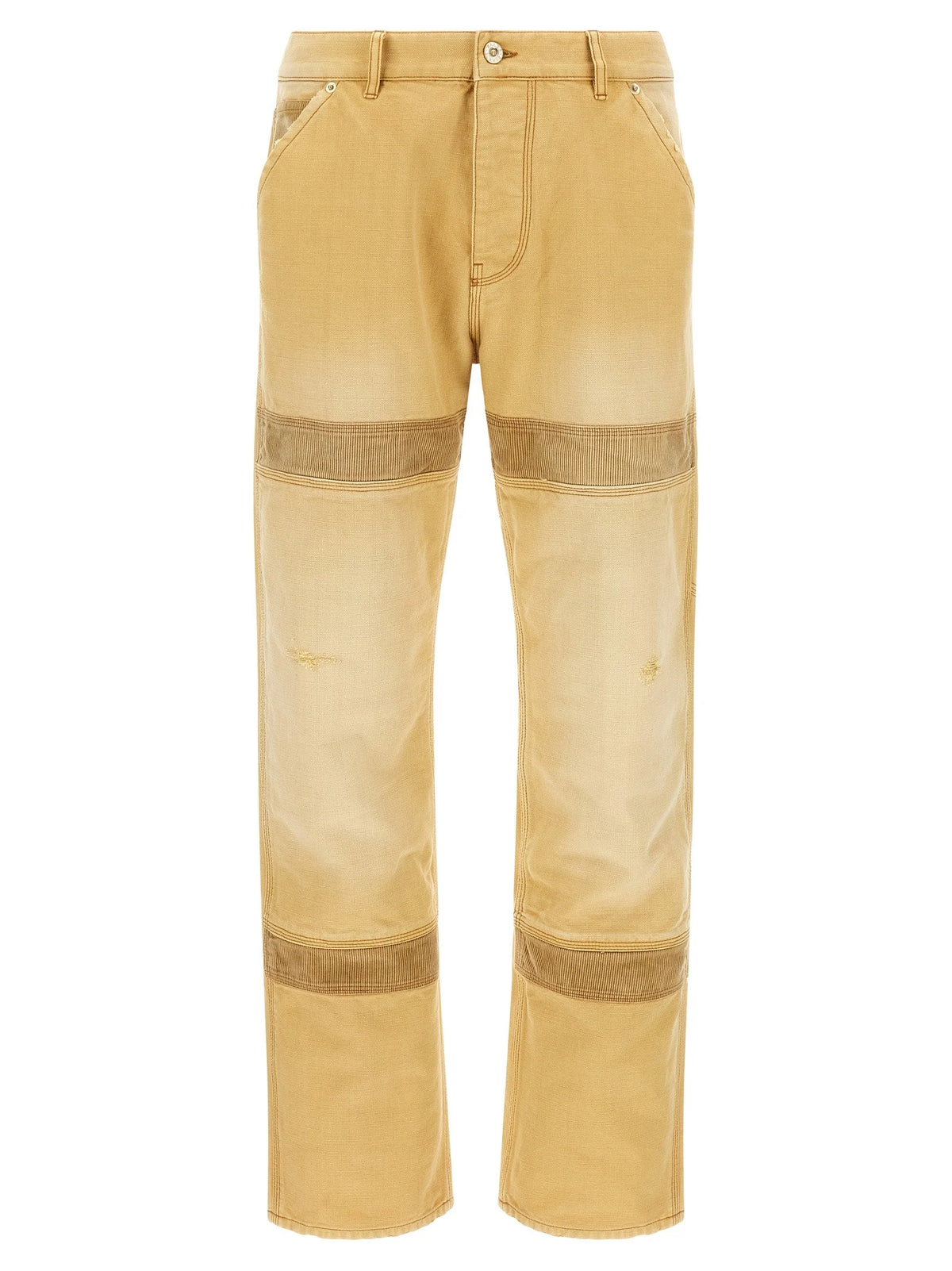 WALES BONNER Beige Cotton Casual Pants - W32
