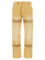 WALES BONNER Beige Cotton Casual Pants - W32