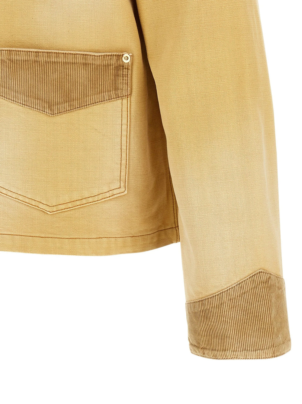 WALES BONNER Beige Cotton Denim Jacket - M