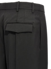 Wardrobe.Nyc Black Wool Casual Pants