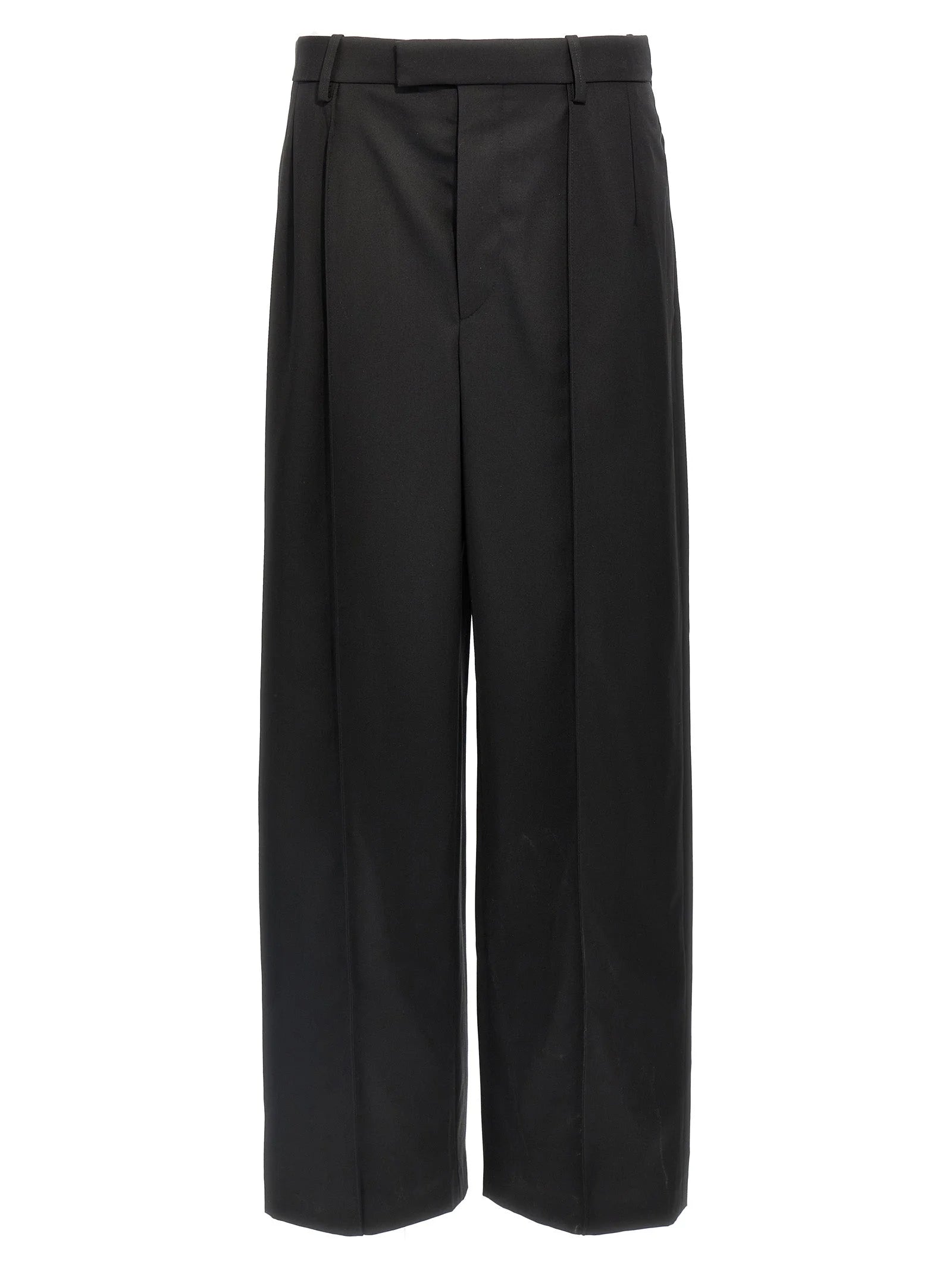 Wardrobe.Nyc Black Wool Casual Pants