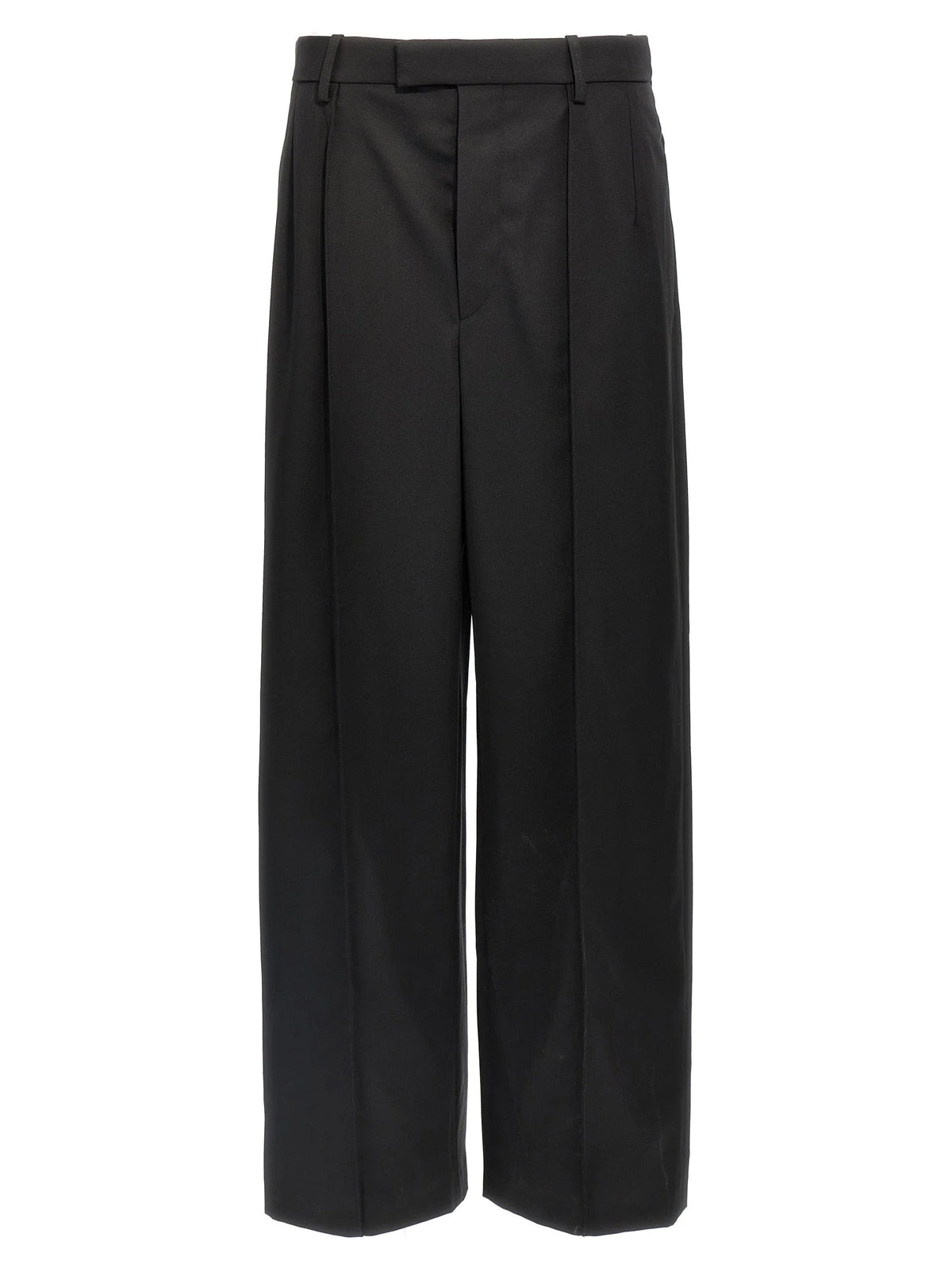 Wardrobe.Nyc Black Wool Casual Pants