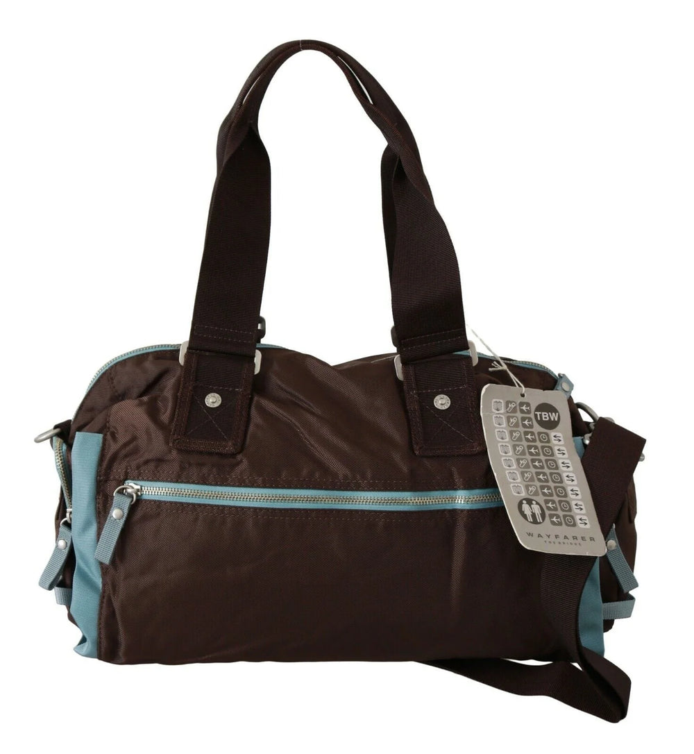 WAYFARER Brown Handbag Duffel Travel Purse - Duffel Bags