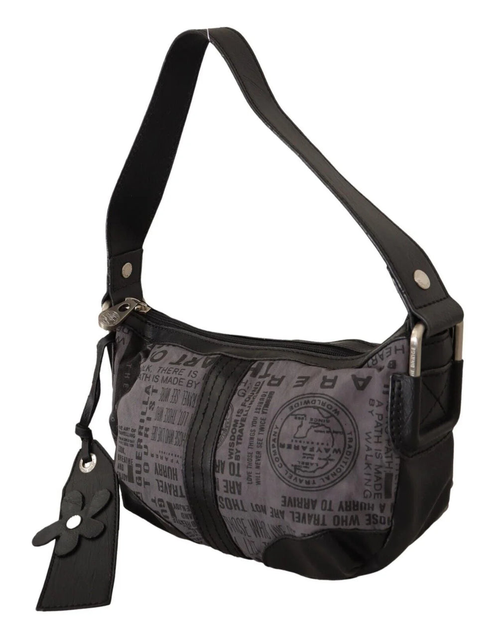 WAYFARER Gray Printed Handbag Shoulder Purse Fabric Bag - Shoulder Bags