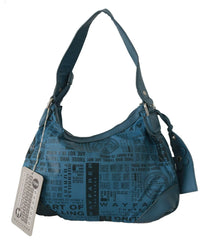 WAYFARER Shoulder Handbag Printed Purse Women Blue - Shoulder Bags