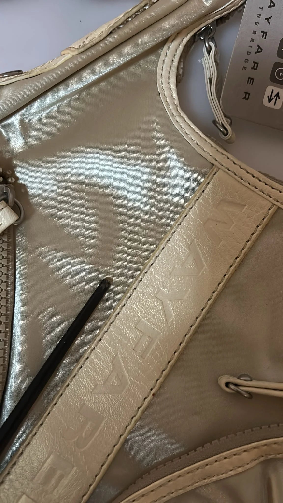 WAYFARER White Shoulder Crossbody Sling Fabric Purse - Shoulder Bags