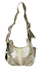 WAYFARER White Shoulder Crossbody Sling Fabric Purse - Shoulder Bags