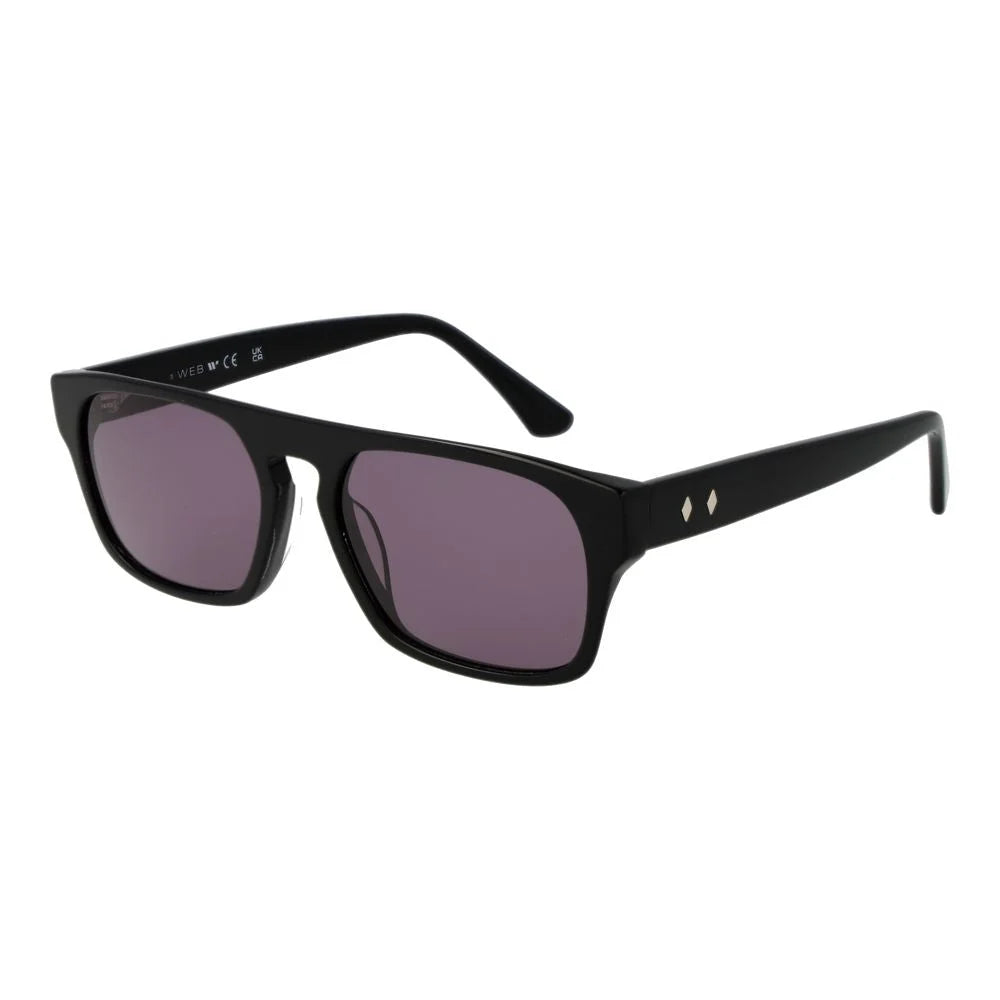 Web Black Unisex Sunglass - Sunglasses